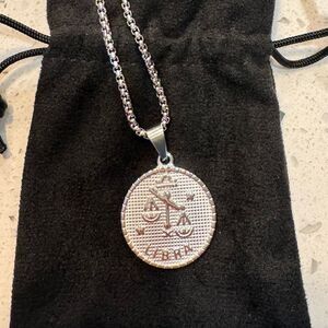 Pebby Forevee LIBRA Sun Sign Water Resistant Necklace